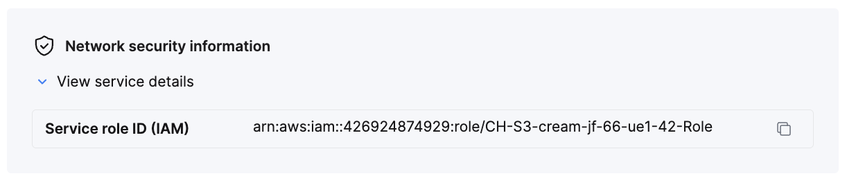 Secure S3 ARN - Zoomed